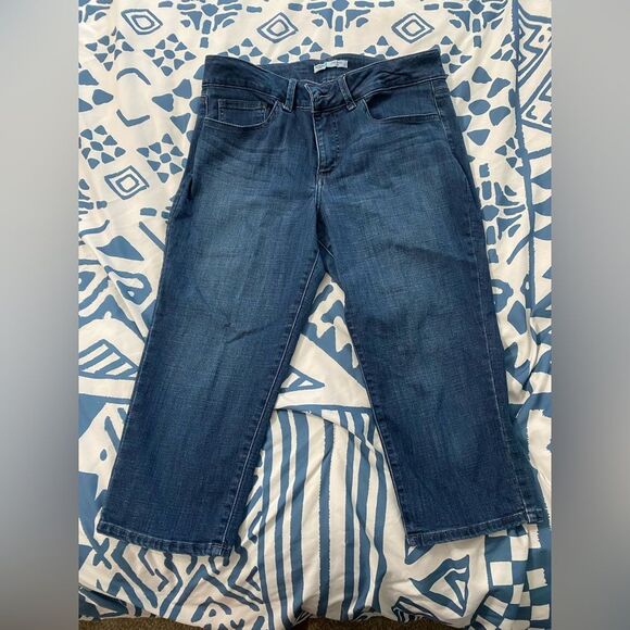 Riders by Lee Blue Capris Casual Denim - Picture 1 of 5